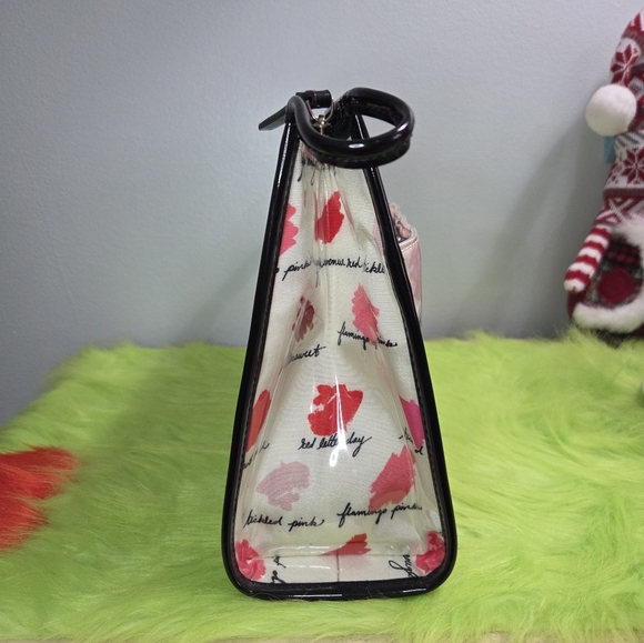 Kate Spade "Lipstick Swatch"  PVC coated makeup travel case(Set Of 2)- EUC - Picture 6 of 16